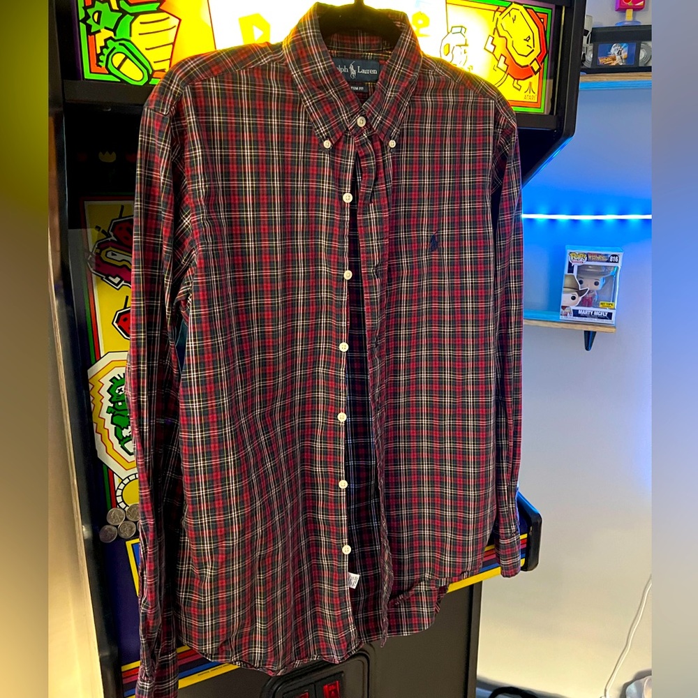 Ralph Lauren polo button up casual dress shirt